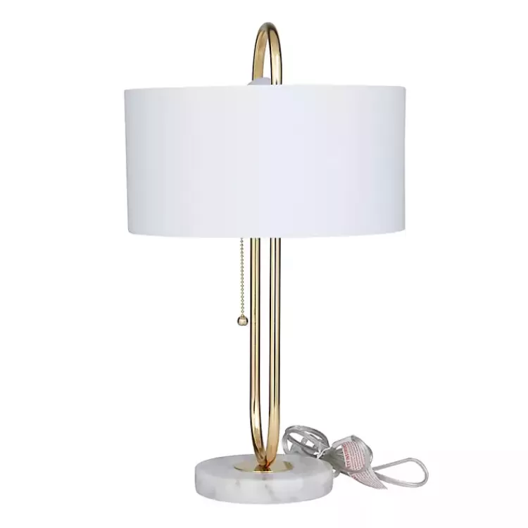 gold_metal_open_loop_stem_white_round_table_lamp_2.webp Metal Open Loop Stem White Round Table Lamp>Kirklands Home Clearance