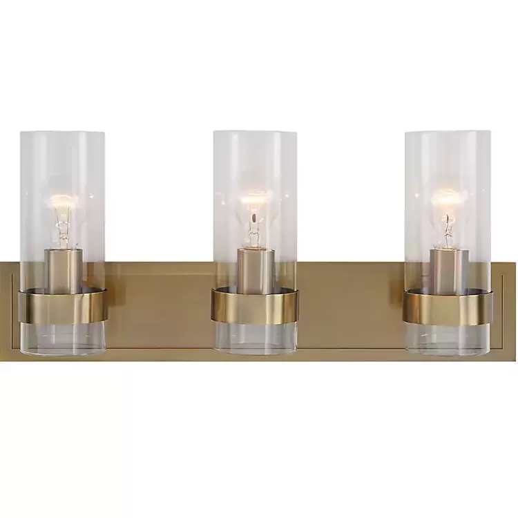 Metal 3-Shade Vanity Light>Kirklands Home Online