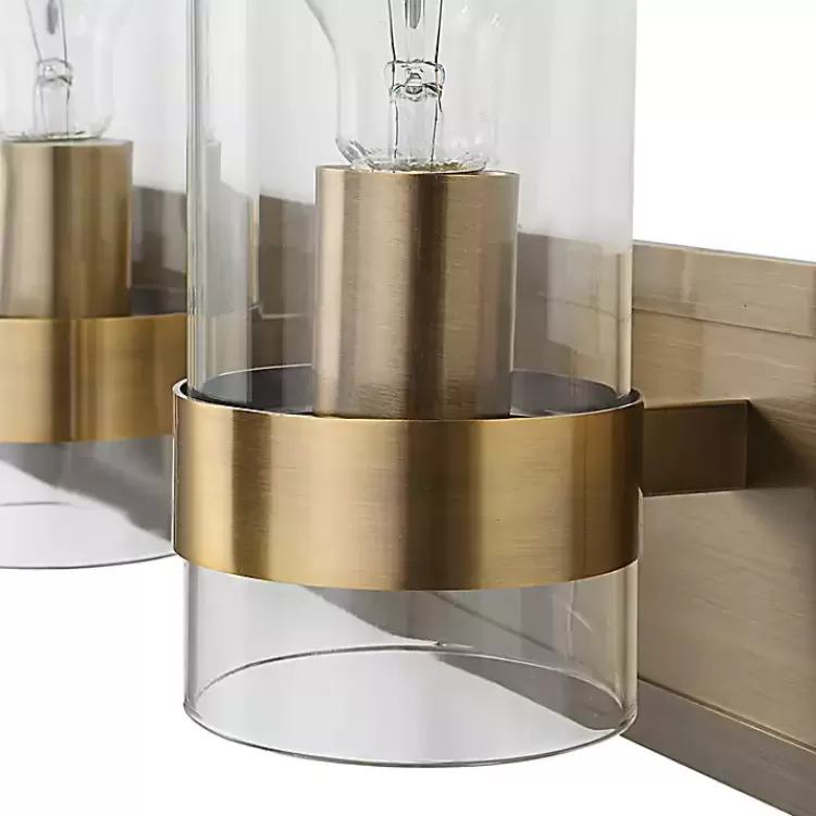 gold_metal_shade_vanity_light_8.webp Metal 3-Shade Vanity Light>Kirklands Home Online