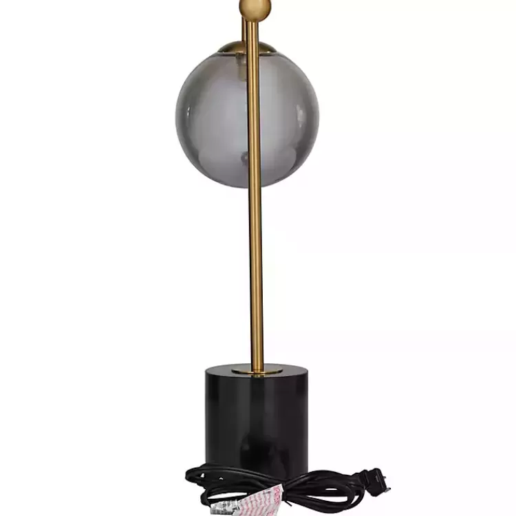 gold_metal_smoked_glass_shade_table_lamp_8.webp Gold Metal Smoked Glass Shade Table Lamp>Kirklands Home Shop
