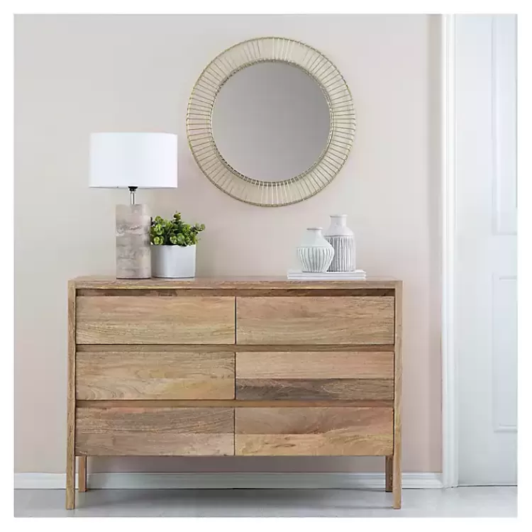 Gold Metal Sunbeam Wall Mirror>Kirklands Home Cheap