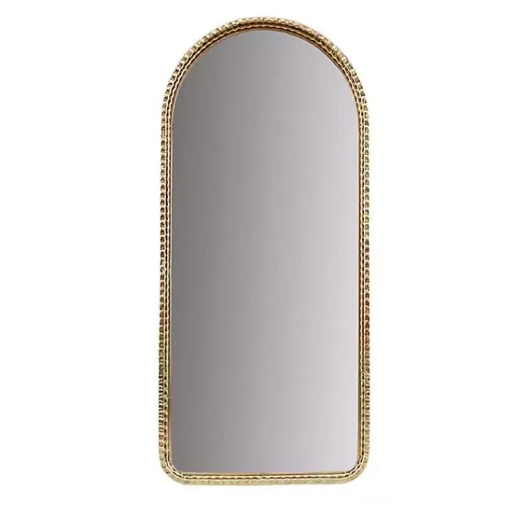 Gold Mia Textured Arch Wall Mirror>Kirklands Home Discount