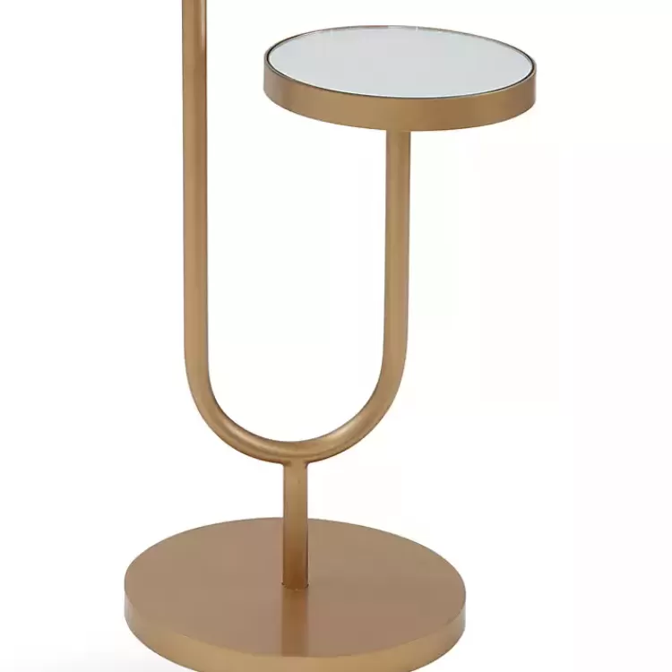 Mirrored High-Low Accent Table>Kirklands Home Shop