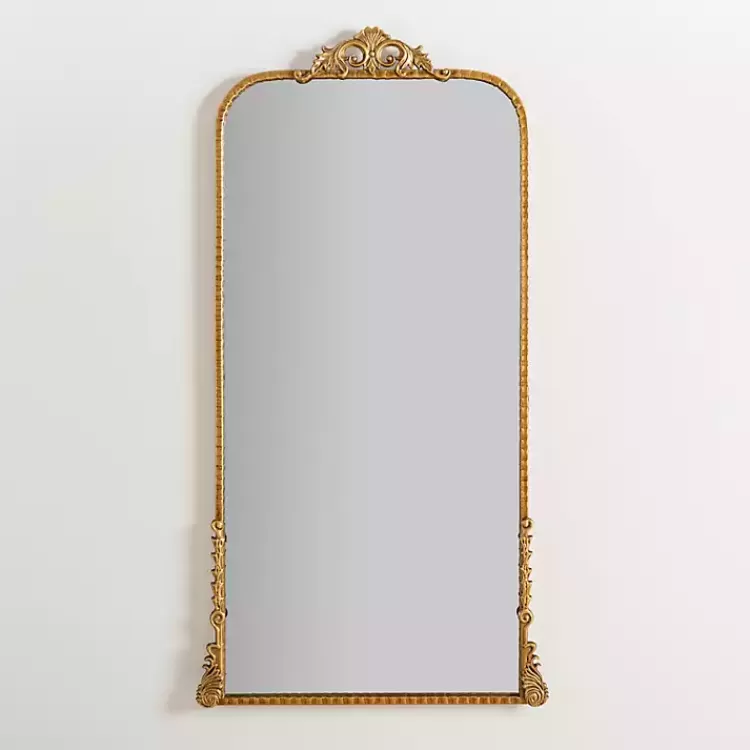Gold Ornate Carved Large Wall Mirror>Kirklands Home Store