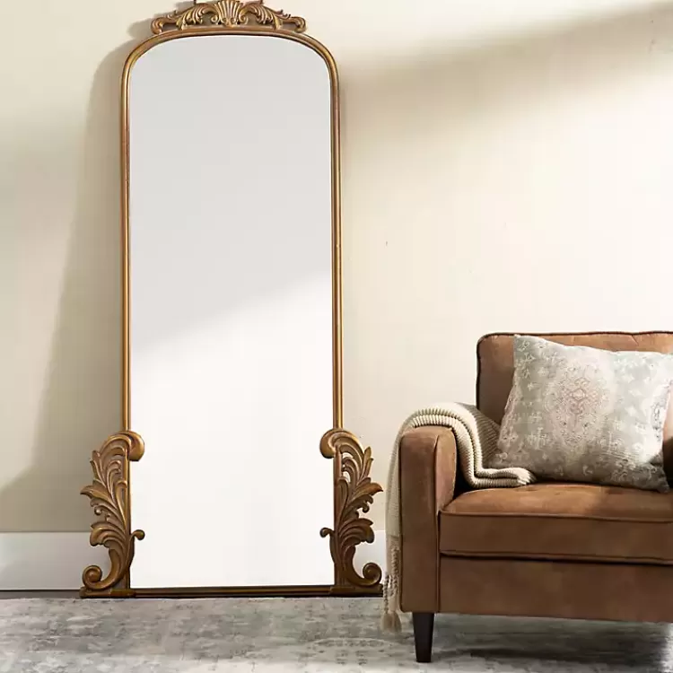 gold_ornate_scroll_bordeaux_leaner_mirror_2.webp Gold Ornate Scroll Bordeaux Leaner Mirror>Kirklands Home New