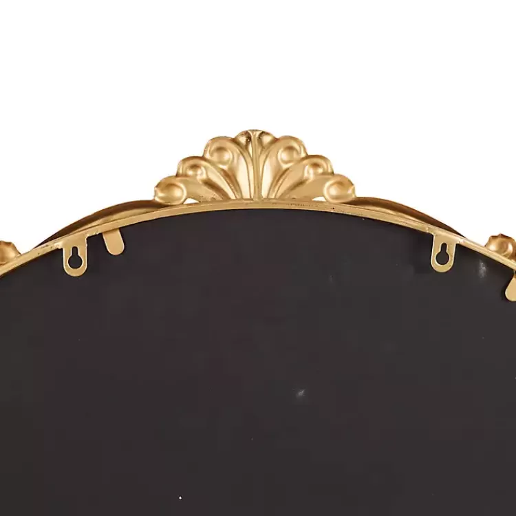 gold_round_baroque_wall_mirror_6.webp Gold Round Baroque Wall Mirror>Kirklands Home Hot