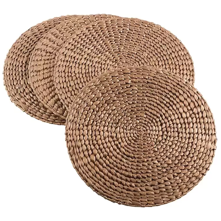 Round Woven Rattan Placemats, Set of 4>Kirklands Home Hot