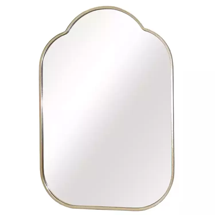 Gold Rounded Arch Wall Mirror>Kirklands Home Online