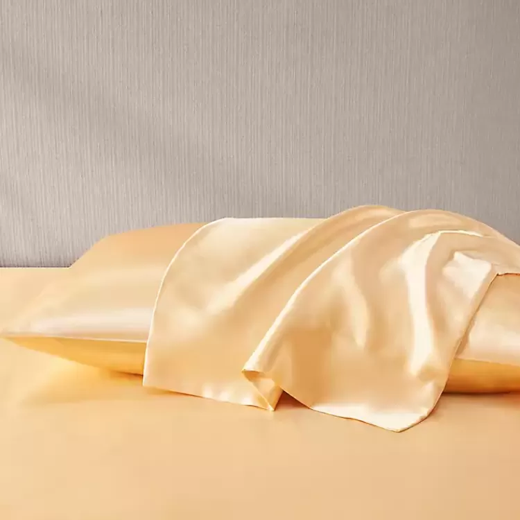 gold_satin_standard_pc_pillow_case_set_5.webp Satin Standard 2-pc. Pillow Case Set>Kirklands Home Flash Sale