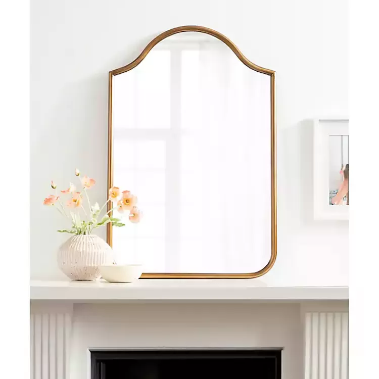 gold_scalloped_arch_fellows_wall_mirror_6.webp Scalloped Arch Fellows Wall Mirror>Kirklands Home Fashion