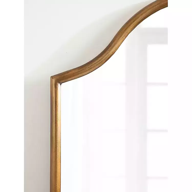 gold_scalloped_arch_fellows_wall_mirror_8.webp Scalloped Arch Fellows Wall Mirror>Kirklands Home Fashion