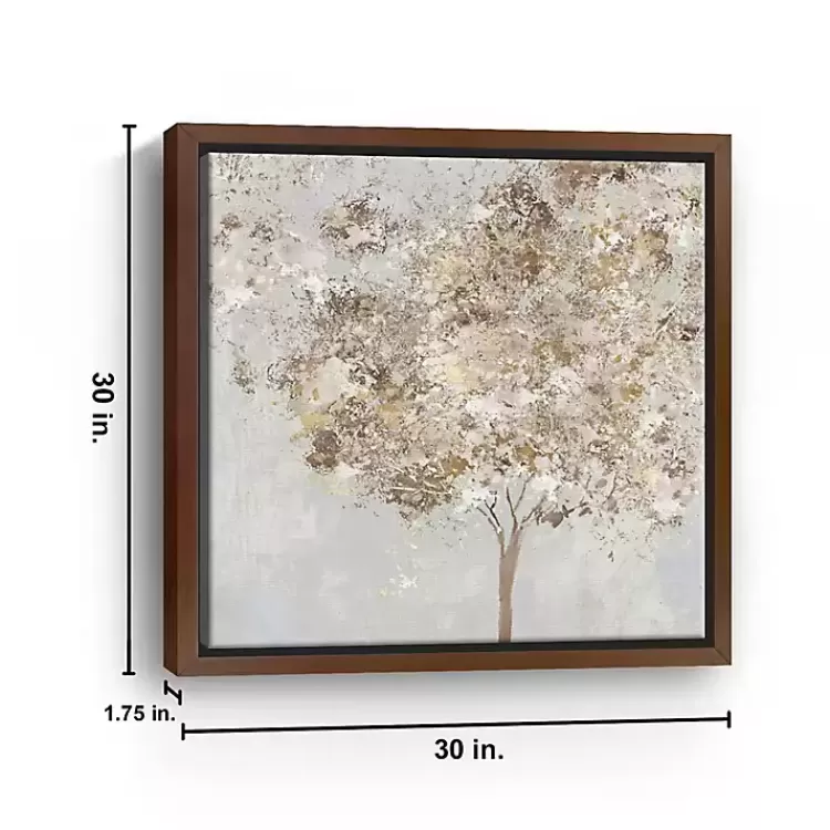 gold_shimmering_tree_framed_canvas_art_print_2.webp Gold Shimmering Tree Framed Canvas Art Print>Kirklands Home Discount