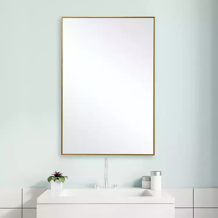 Simple Frame Rectangle Wall Mirror>Kirklands Home Discount