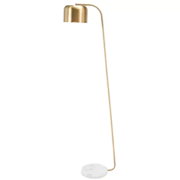 gold_slanted_modern_floor_lamp_with_marble_base_4.webp Slanted Modern Floor Lamp with Marble Base>Kirklands Home Cheap