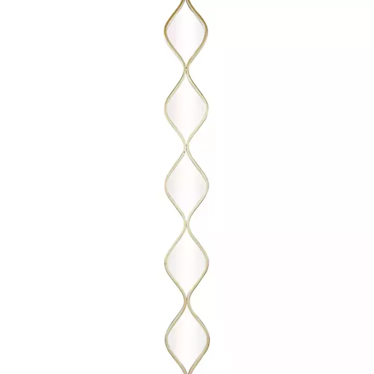 Slim Stacked Raindrop Wall Mirror>Kirklands Home Fashion