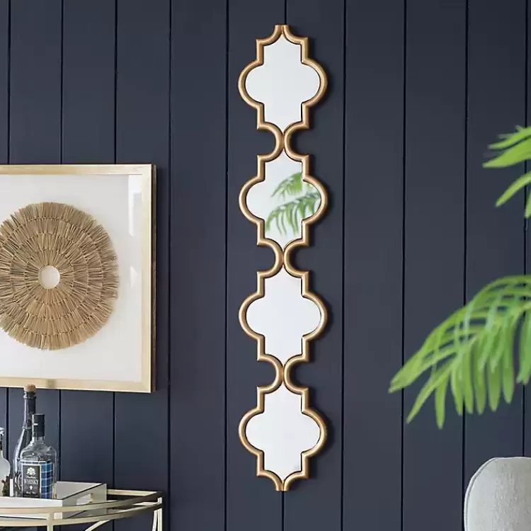 Slim Stacked Trellis Wall Mirror>Kirklands Home Store
