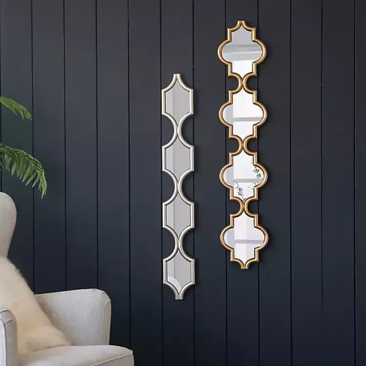 gold_slim_stacked_trellis_wall_mirror_9.webp Slim Stacked Trellis Wall Mirror>Kirklands Home Store