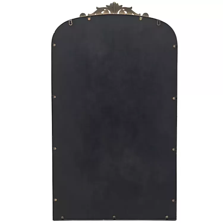 gold_studded_scroll_arched_mirror__in_3-1.webp Gold Studded Scroll Arched Mirror, 42 in.>Kirklands Home Best Sale