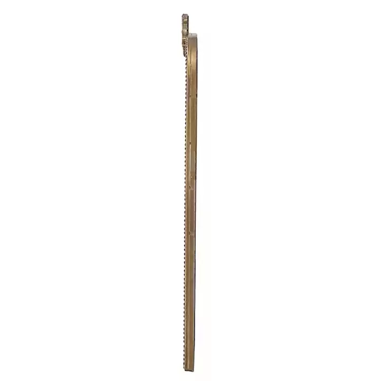 gold_studded_scroll_arched_mirror__in_3.webp Gold Studded Scroll Arched Mirror, 36 in.>Kirklands Home Cheap