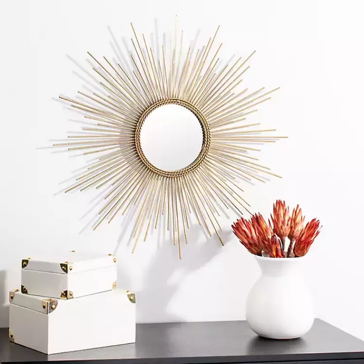 gold_sunburst_nahla_wall_mirror_3.webp Gold Sunburst Nahla Wall Mirror>Kirklands Home Flash Sale