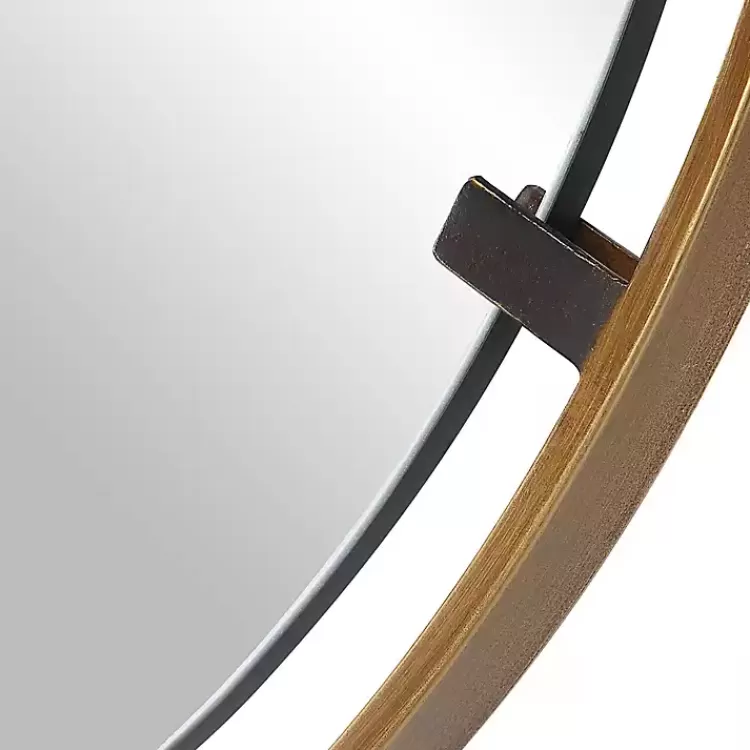 gold_suspended_round_wall_mirror_4.webp Gold Suspended Round Wall Mirror>Kirklands Home Flash Sale