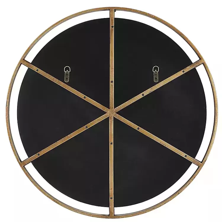 gold_suspended_round_wall_mirror_5.webp Gold Suspended Round Wall Mirror>Kirklands Home Flash Sale