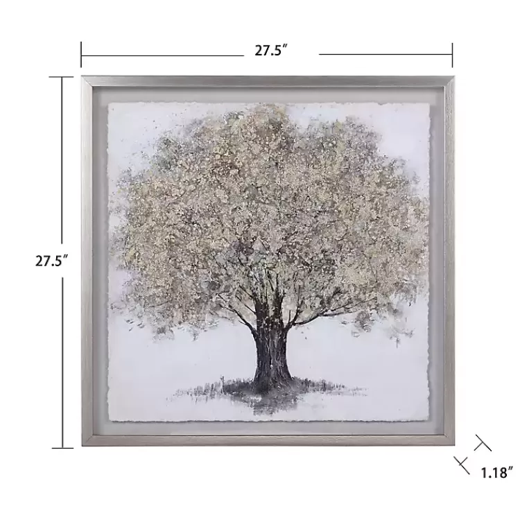 gold_tree_rice_paper_framed_art_print_5.webp Gold Tree Rice Paper Framed Art Print>Kirklands Home Discount