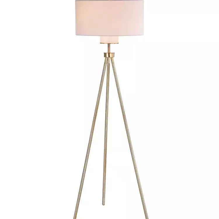 gold_tripod_modern_floor_lamp_2.webp Tripod Modern Floor Lamp>Kirklands Home Clearance