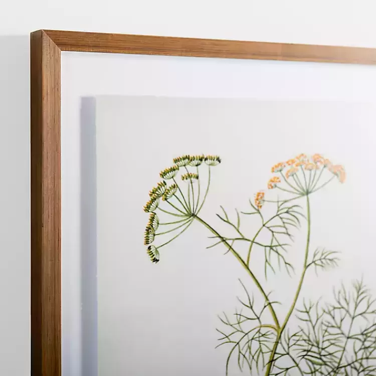 golden_leaves_herbs_dill_framed_art_print_2.webp Golden Leaves Herbs Dill Framed Art Print>Kirklands Home New
