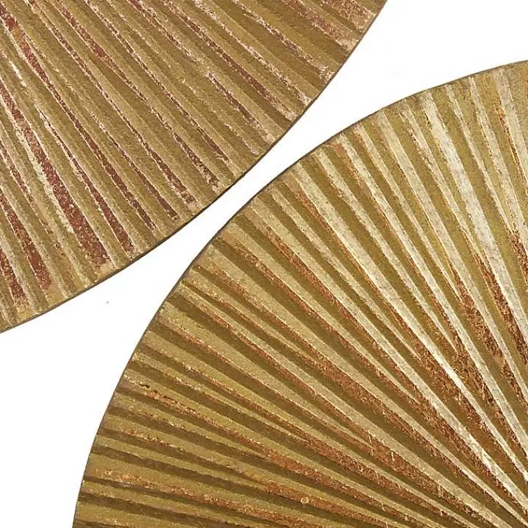 golden_ribbed_sunburst_wall_plates_set_of__2.webp en Ribbed Sunburst Wall Plates, Set of 3>Kirklands Home Sale