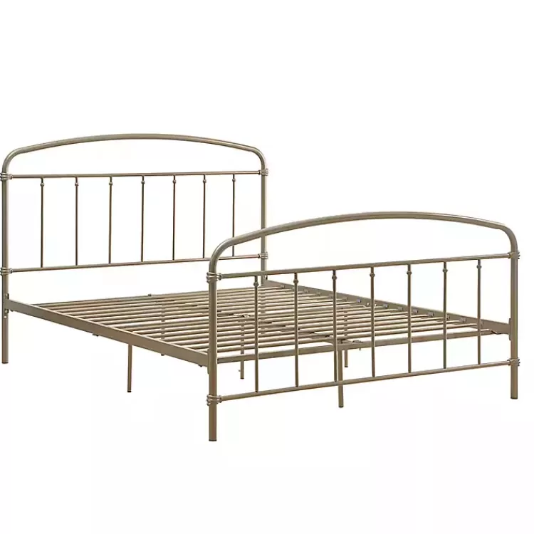 golden_sun_vintage_arch_queen_bed_frame_4.webp en Sun Vintage Arch Queen Bed Frame>Kirklands Home New