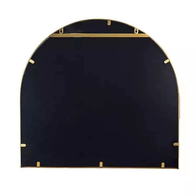 golden_wide_arched_wall_mirror_2.webp en Wide Arched Wall Mirror>Kirklands Home New