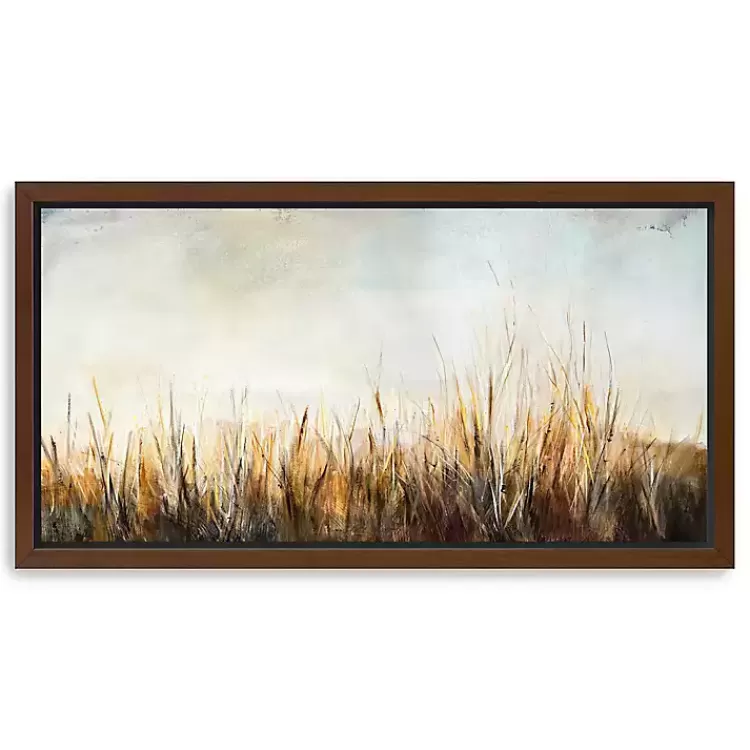 Grass in the Breeze Framed Canvas Art Print>Kirklands Home Store