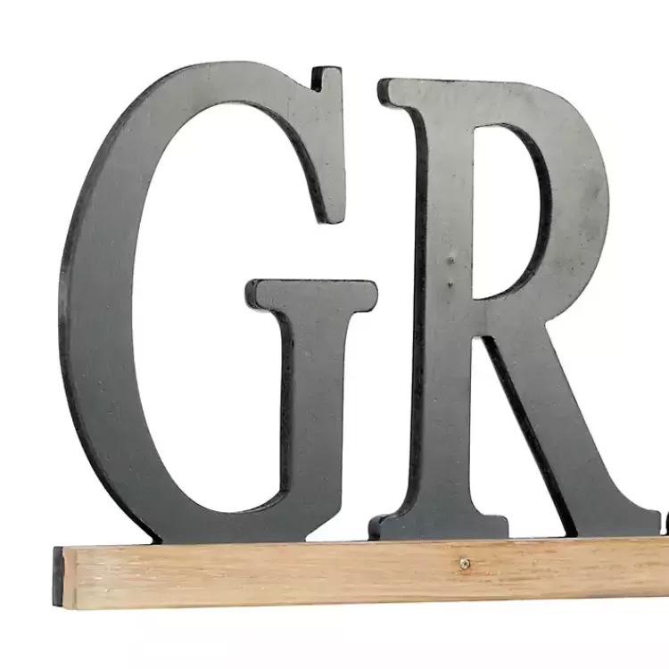 Grateful Wood Wall Plaque>Kirklands Home Outlet