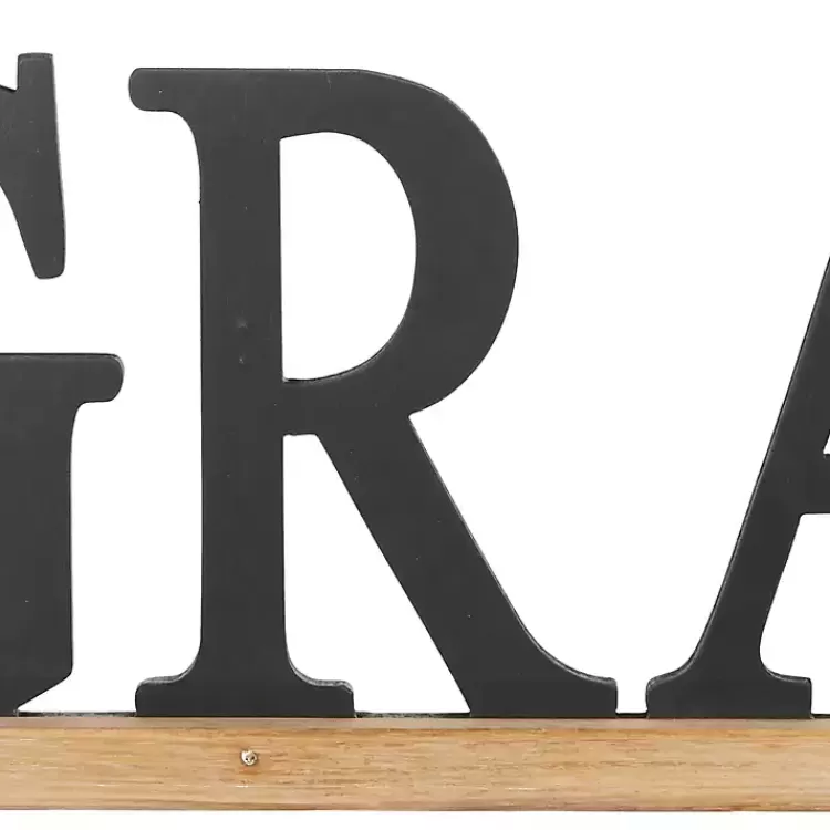 grateful_black_wood_wall_plaque_2.webp Grateful Wood Wall Plaque>Kirklands Home Outlet