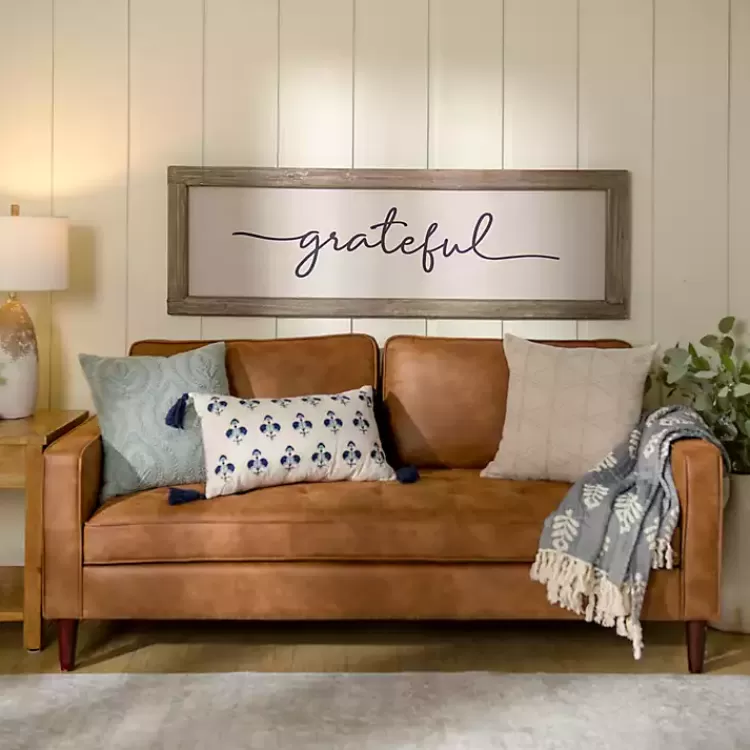 Grateful Wooden Wall Plaque>Kirklands Home New