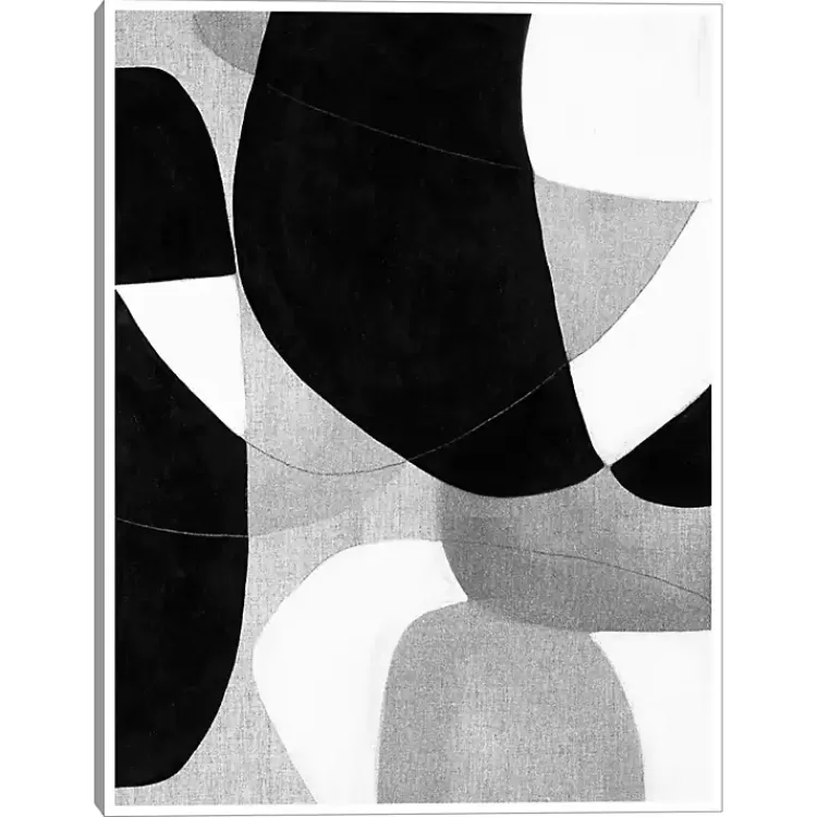 Gravity Abstract Framed Canvas Art Print>Kirklands Home Flash Sale