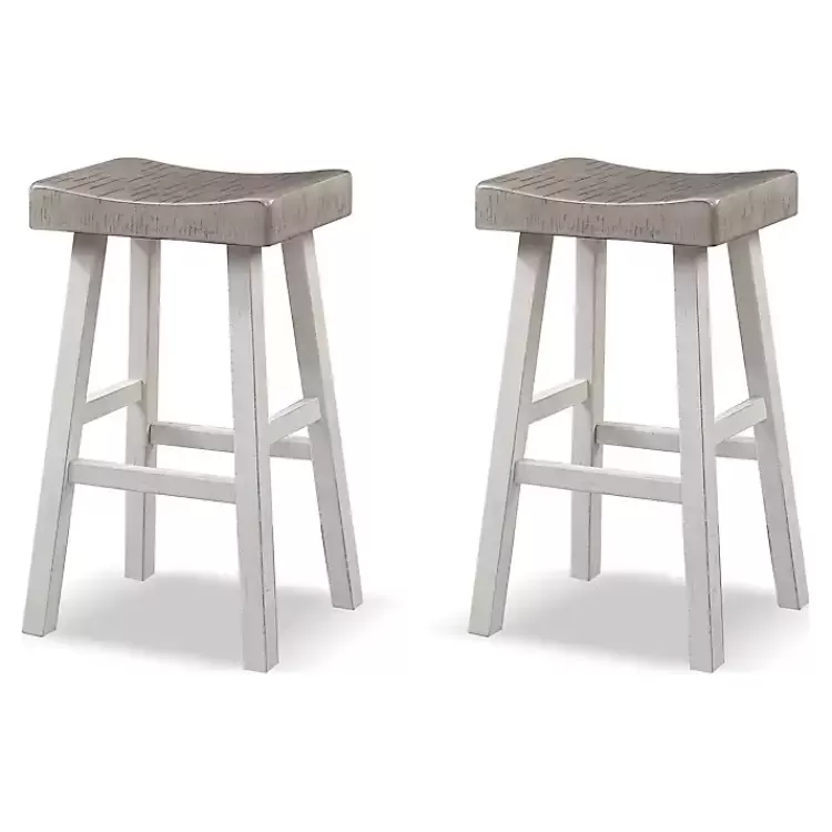 & White Backless Cooper Bar Stools, Set of 2>Kirklands Home Sale