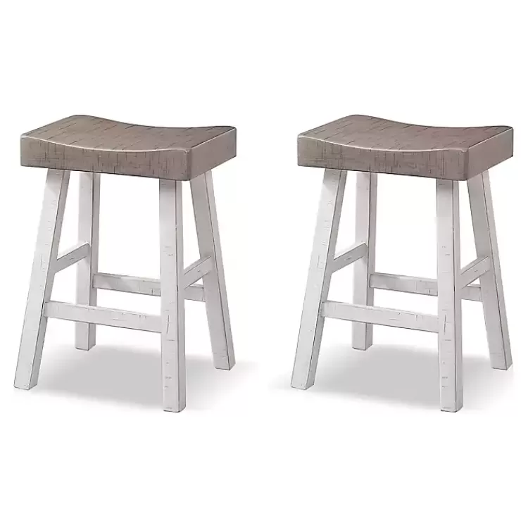 & White Cooper Counter Stools, Set of 2>Kirklands Home Best