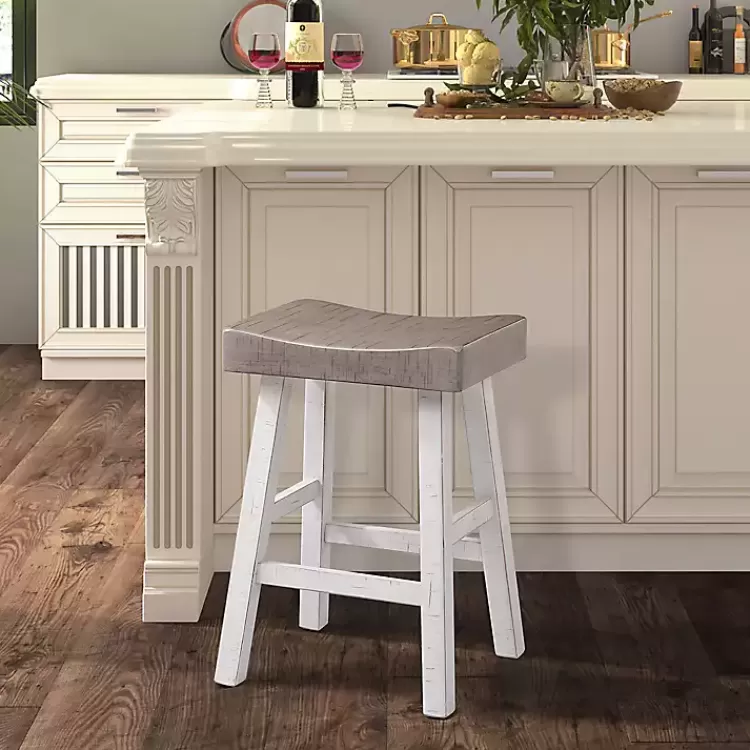 & White Cooper Counter Stools, Set of 2>Kirklands Home Best