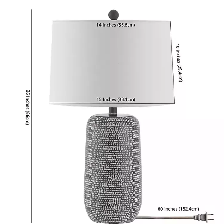 gray__white_dots_celvin_table_lamp_2.webp Gray & Dots Celvin Table Lamp>Kirklands Home Outlet