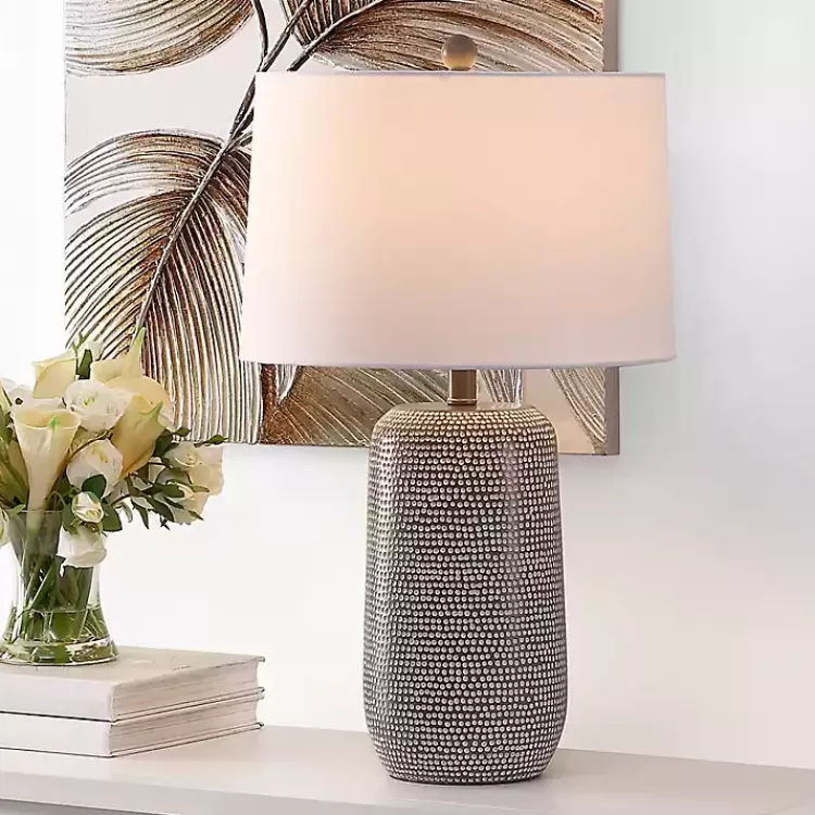 gray__white_dots_celvin_table_lamp_4.webp Gray & Dots Celvin Table Lamp>Kirklands Home Outlet