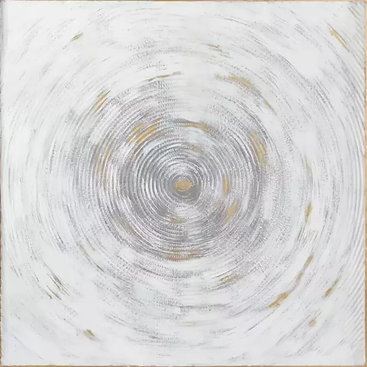 Gray Abstract Swirl Metal Wall Plaque>Kirklands Home Cheap