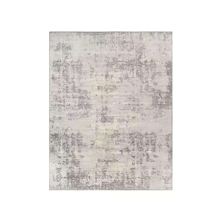 Gray Abstract Woven Area Rug, 7x10>Kirklands Home Outlet