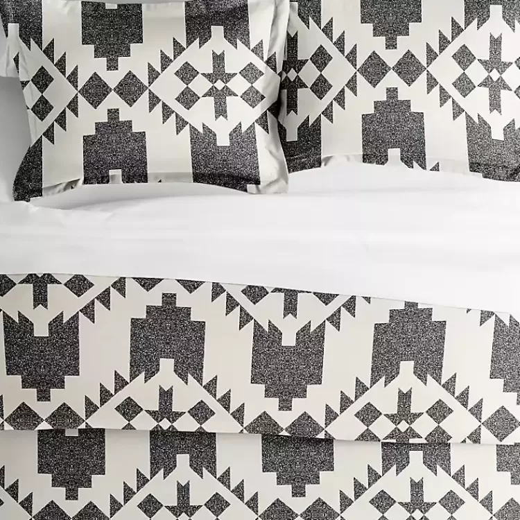 Gray Adobe Diamond 2-pc. Twin Duvet Cover Set>Kirklands Home Shop