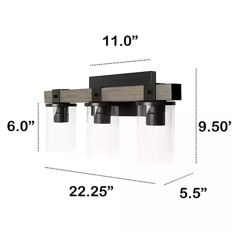 gray_and_black_glass_shade_vanity_light_2.webp and Black Glass Shade Vanity Light>Kirklands Home Discount