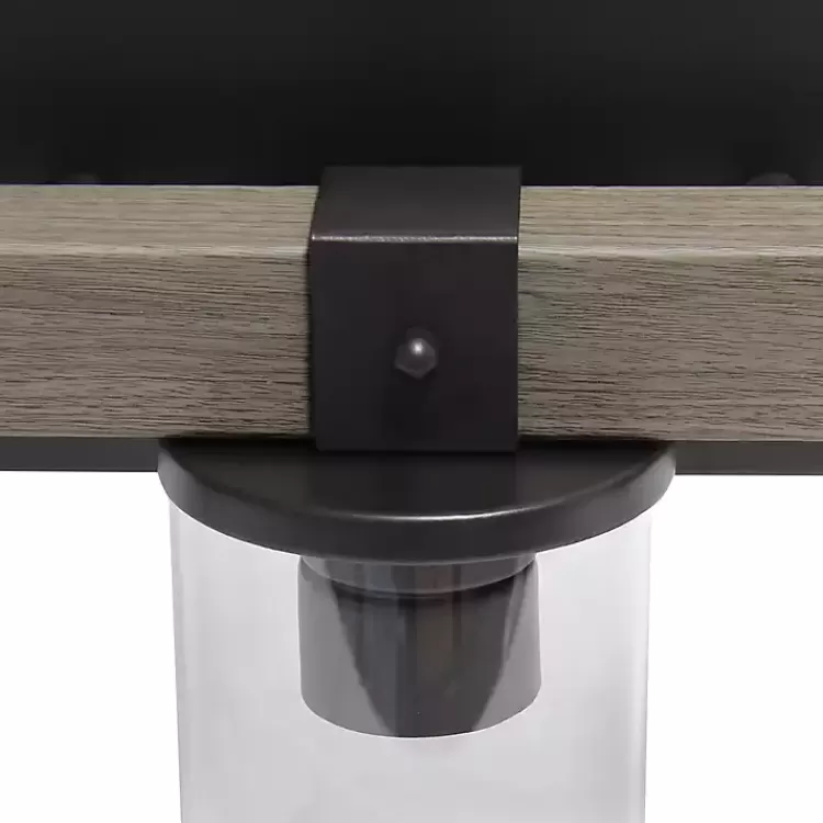 gray_and_black_glass_shade_vanity_light_3.webp and Black Glass Shade Vanity Light>Kirklands Home Discount