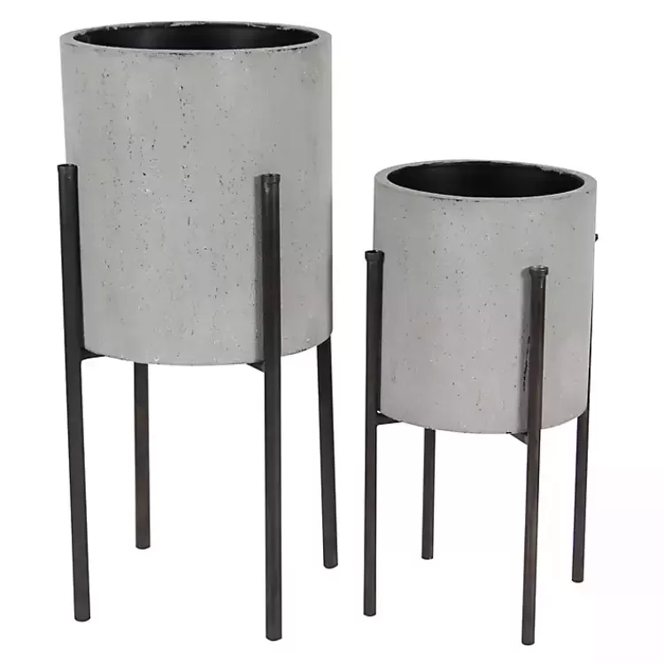 and Black Solid Iron Plant Stands, Set of 2>Kirklands Home Cheap
