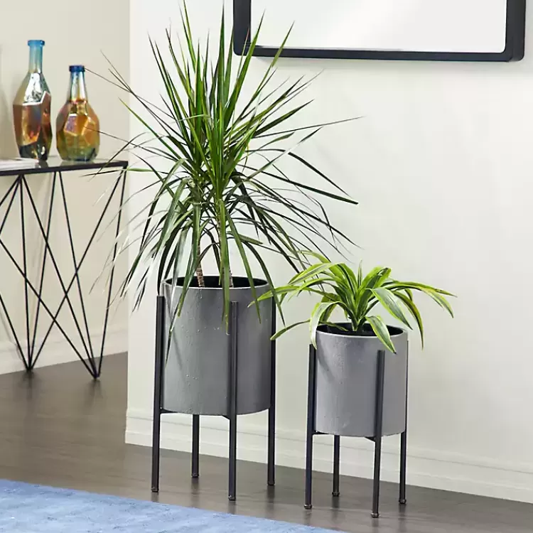 and Black Solid Iron Plant Stands, Set of 2>Kirklands Home Cheap