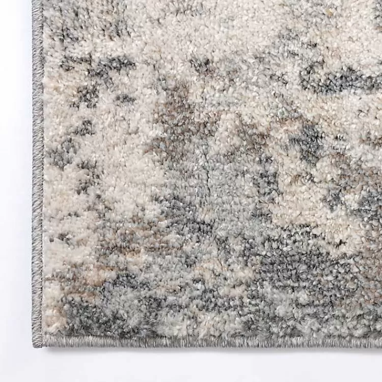 Gray and Cream Wray Modern Runner, 2x8>Kirklands Home New